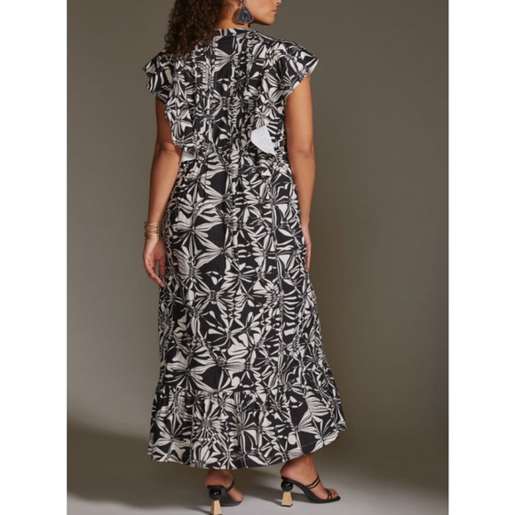 Anthropologie Maeve Cassandra Maxi Dress Sz Large - Picture 6 of 8